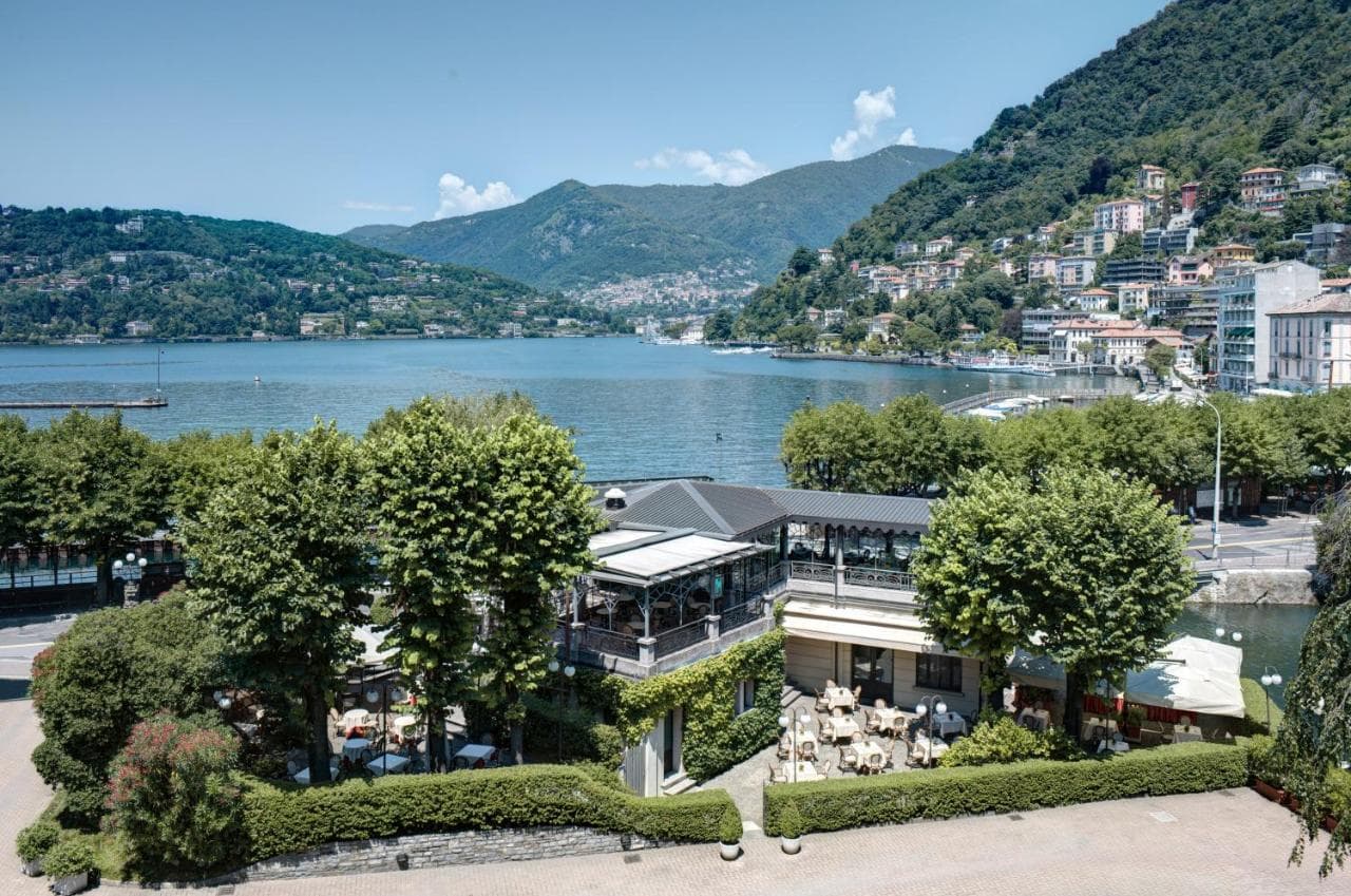 Palace Hotel Lake Como view 2